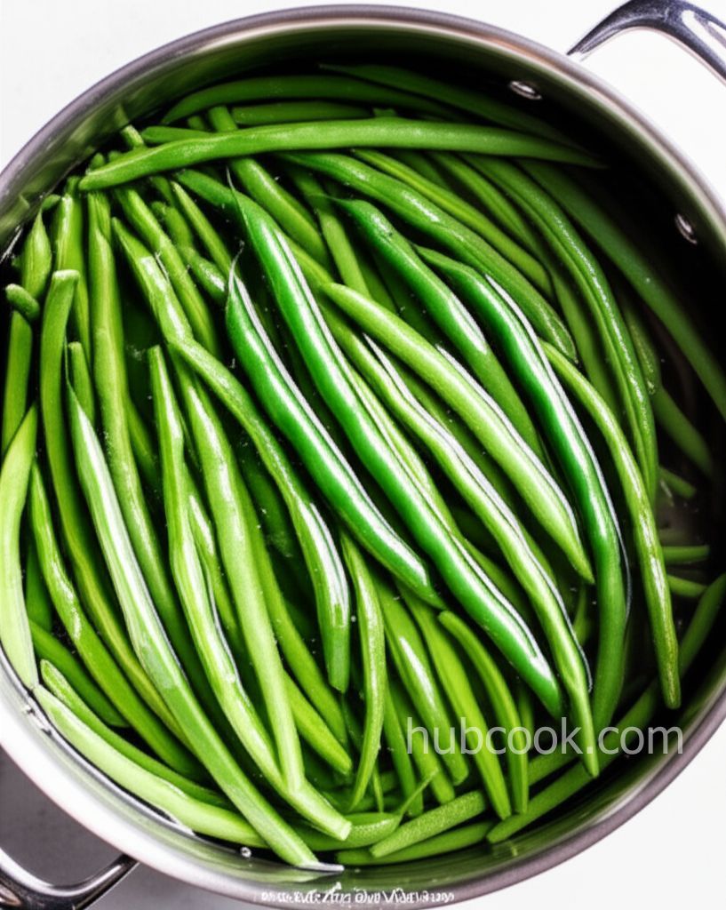 Snow on the Mountain Green Beans