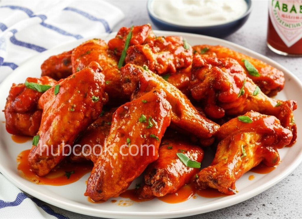 Spicy and Tangy Hot Wings