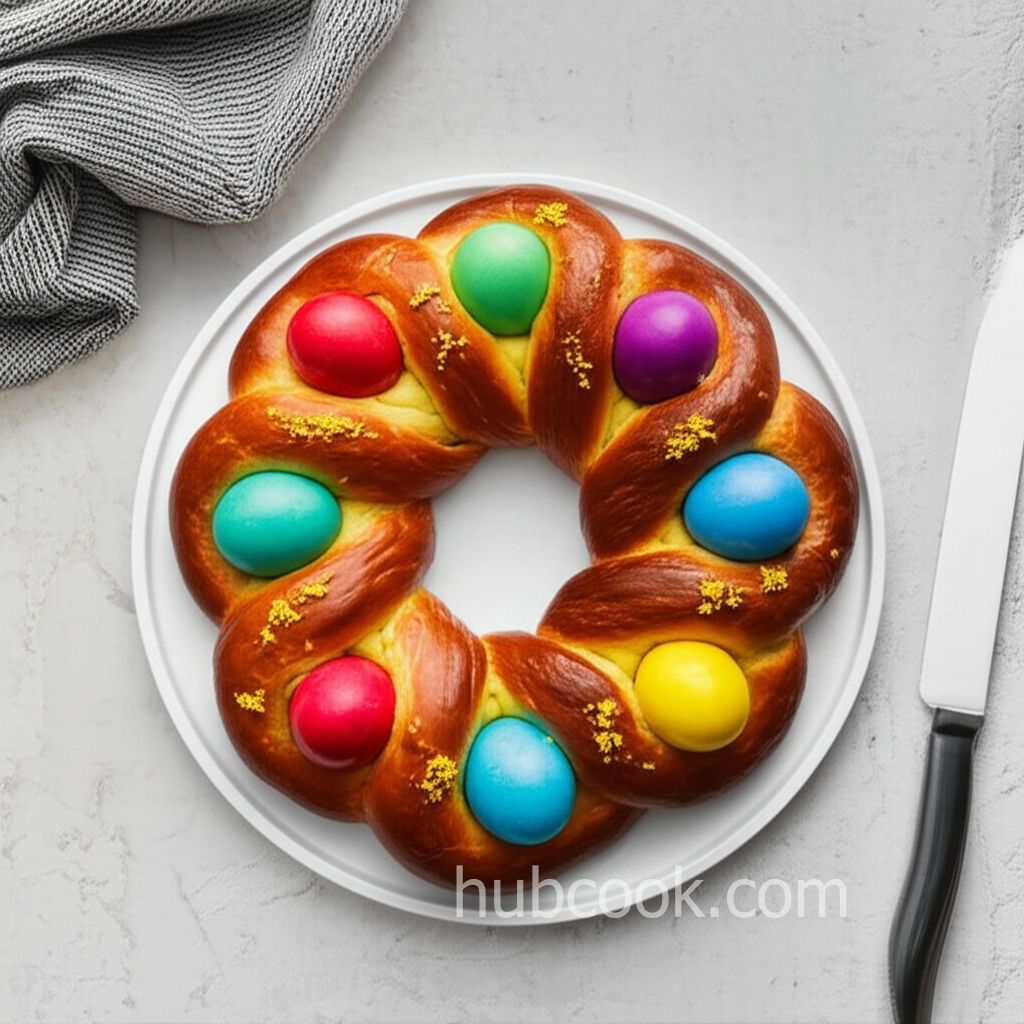 Sweet Braided Easter Bread