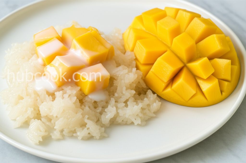 Sweet Sticky Rice with Mangoes
