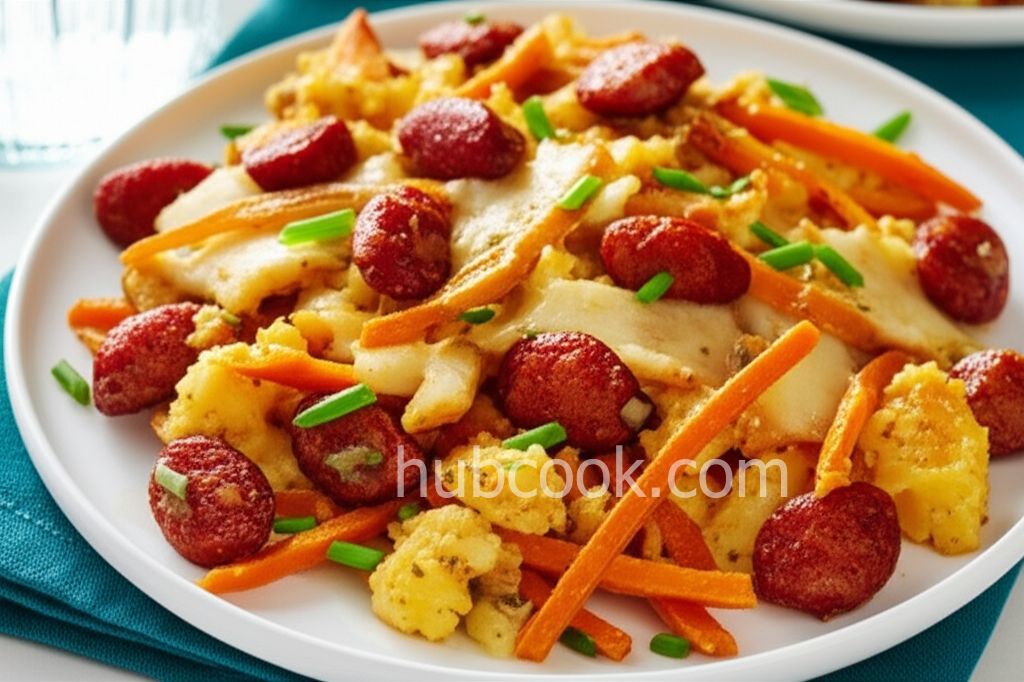 Tortilla Chorizo Scramble