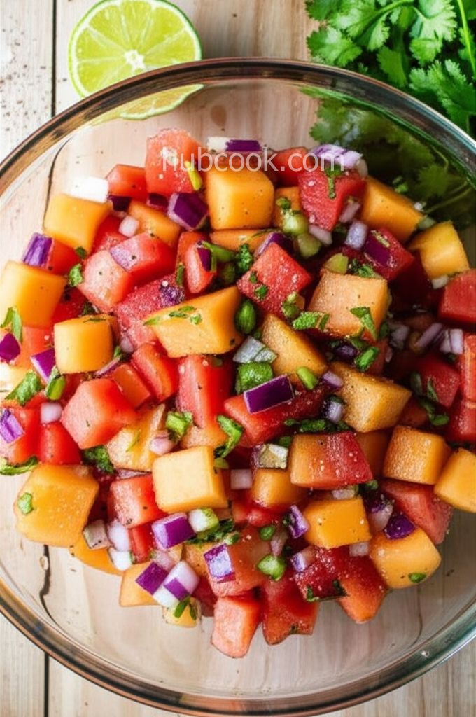 Watermelon Tomato Salsa