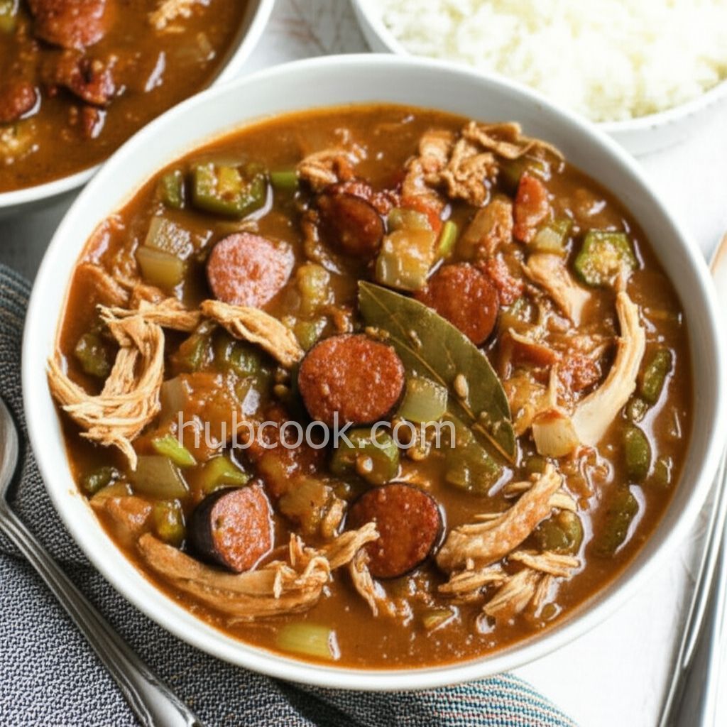 'Momma Made Em' Chicken and Sausage Gumbo