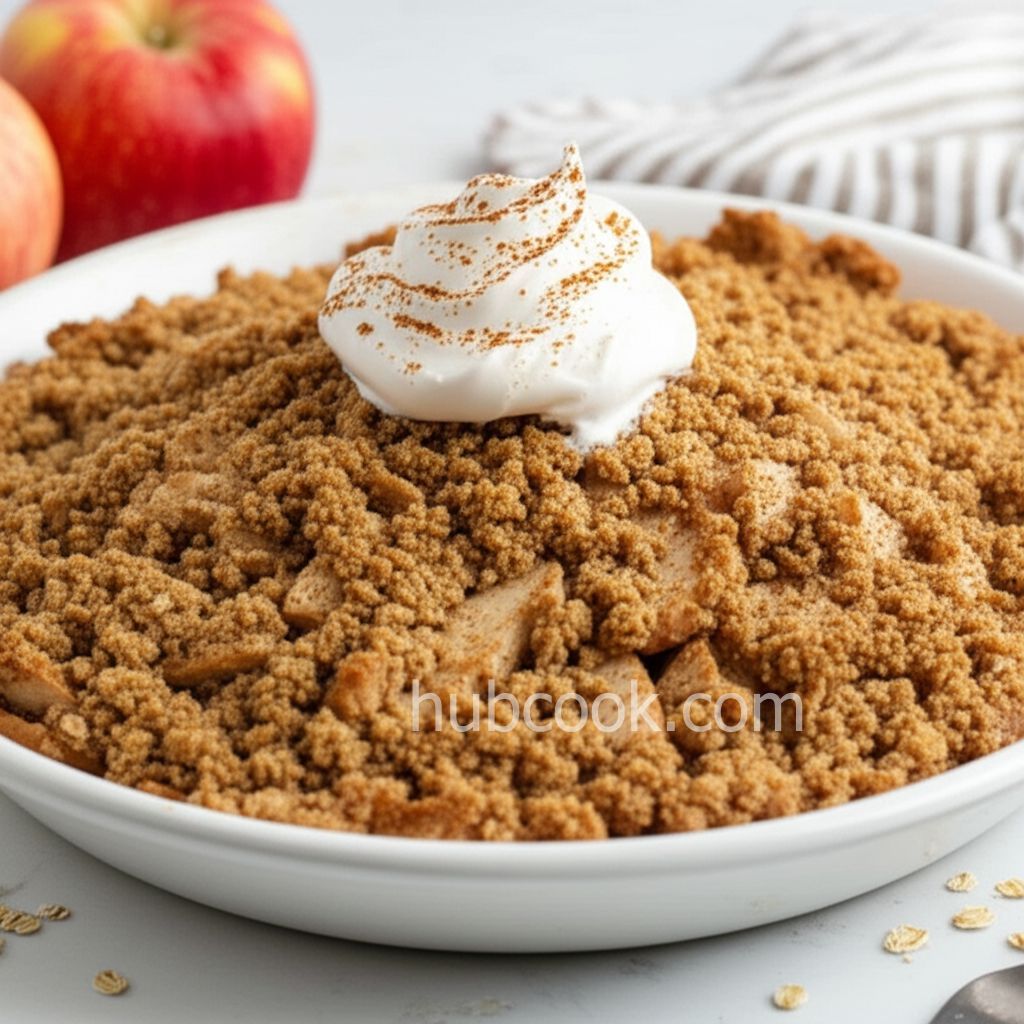 Apple Oat Crisp Pie