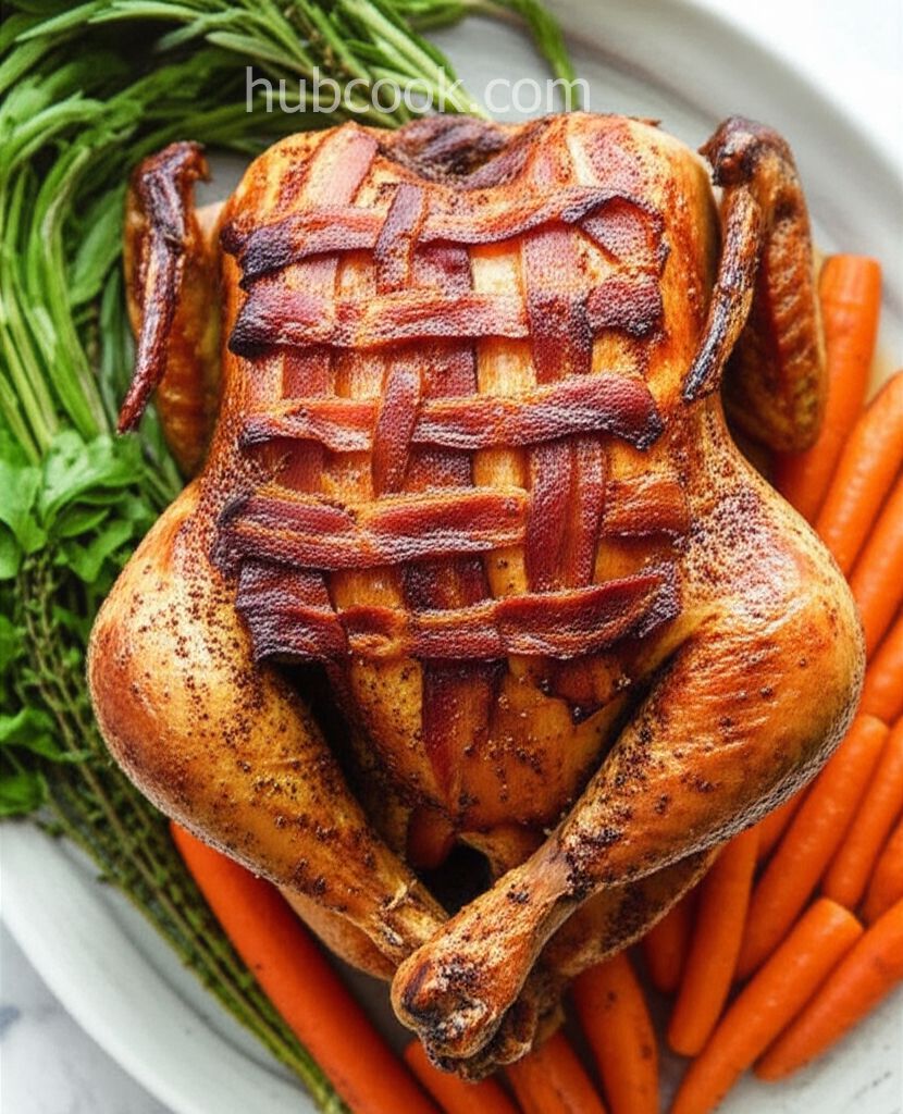 Bacon-Roasted Chicken