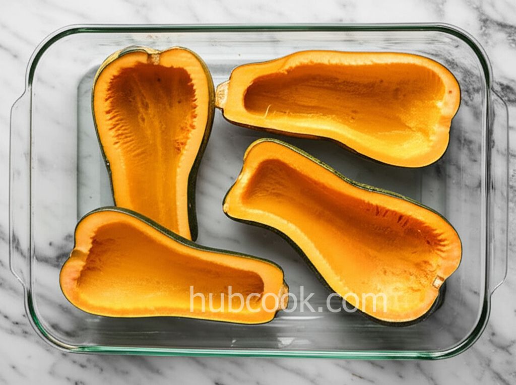 Baked Delicata Squash with Lime Butter