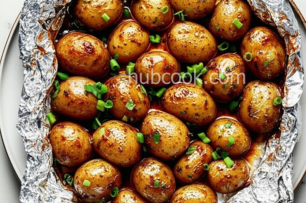 Balsamic Grilled Baby Potatoes