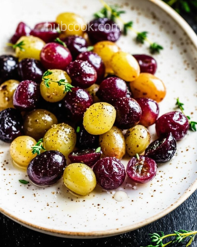 Balsamic Roasted Grapes