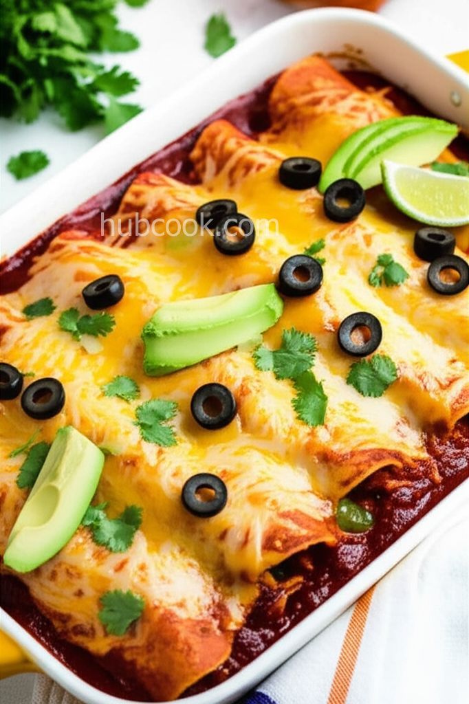 Beef Enchiladas with Homemade Sauce
