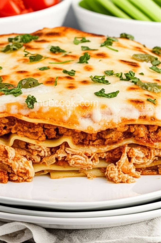 Buffalo Chicken Lasagna