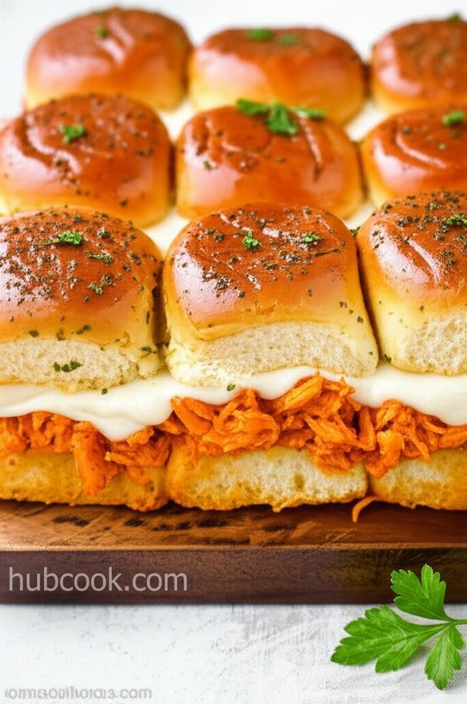 Buffalo Chicken Sliders