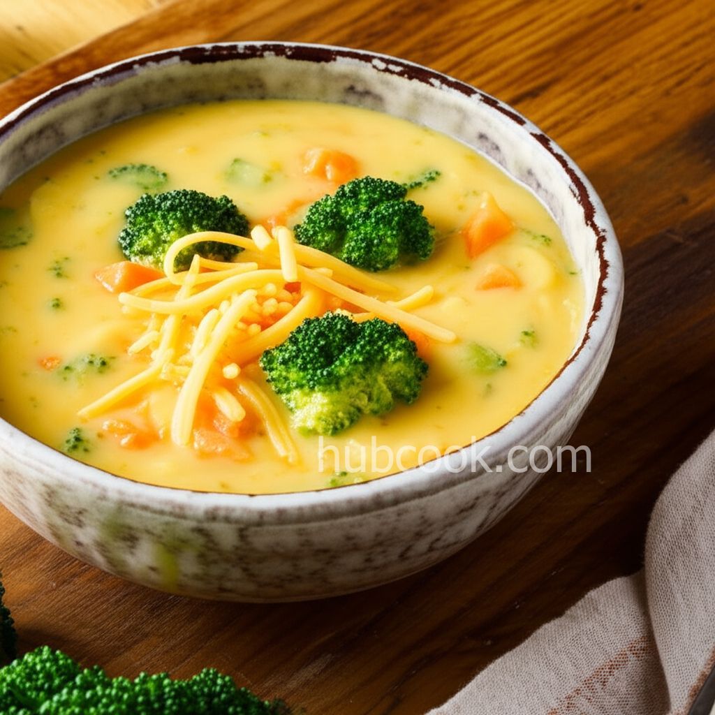 Cheese Soup with Broccoli