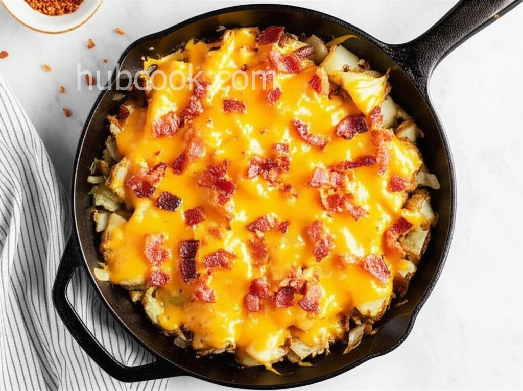 Cheesy Fried Potatoes