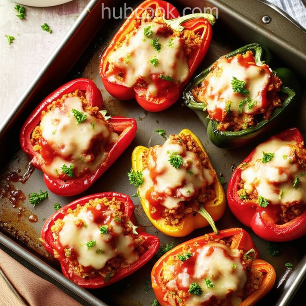 Chorizo Stuffed Bell Peppers