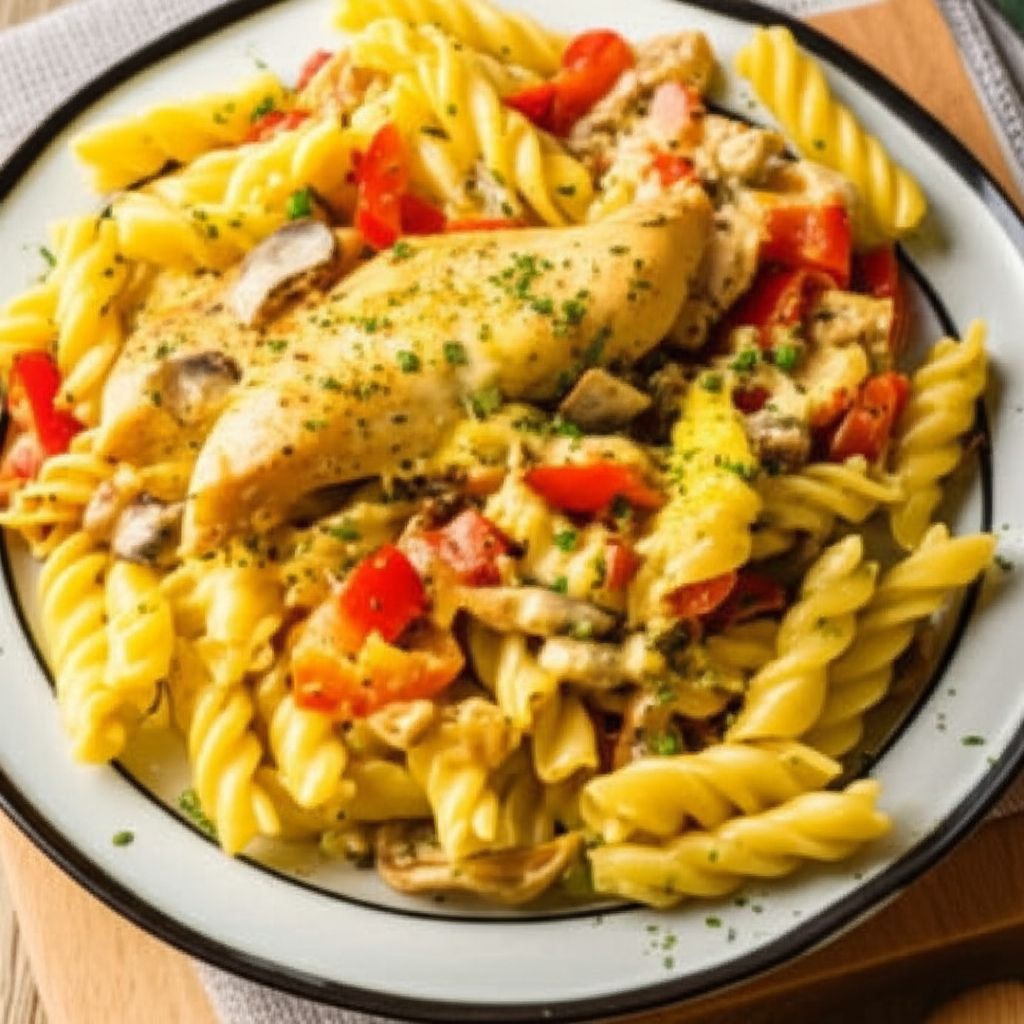 Classic Chicken Tetrazzini