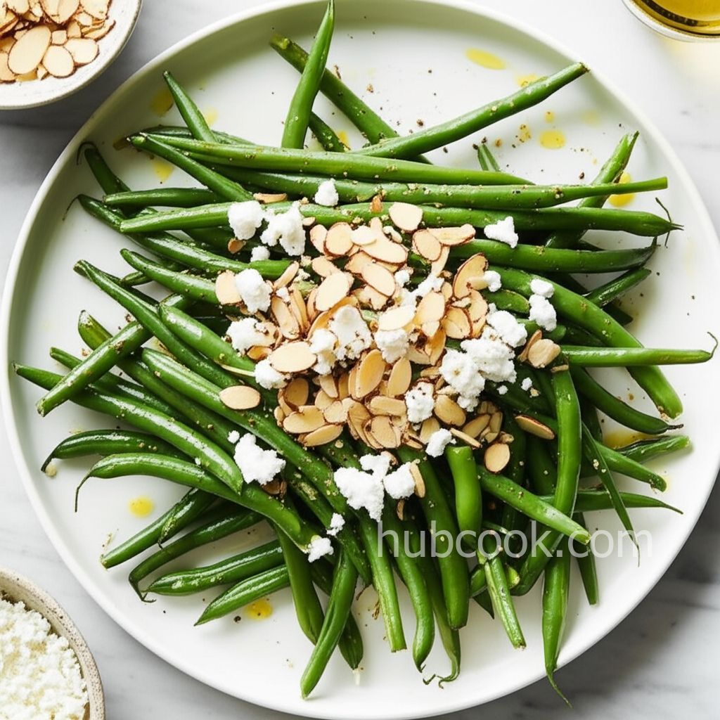 Cold Green Bean Salad with Lemon Vinaigrette