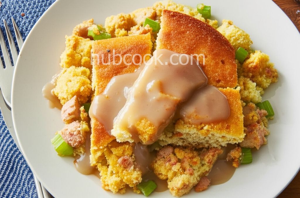 Cornbread Dressing With Gravy