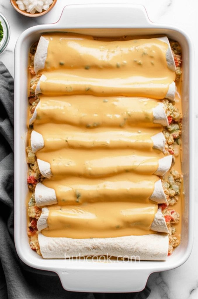 Creamy Shrimp Enchiladas