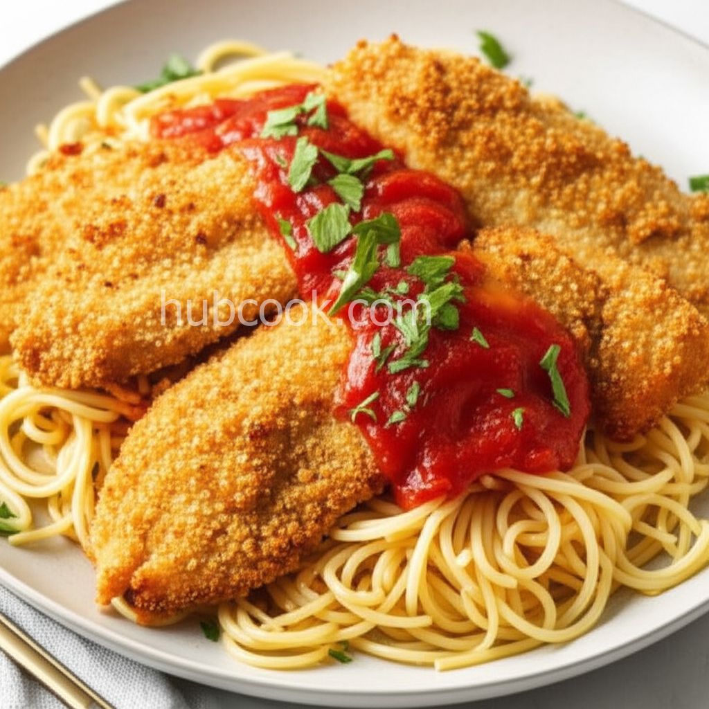 Crusted Chicken Romano