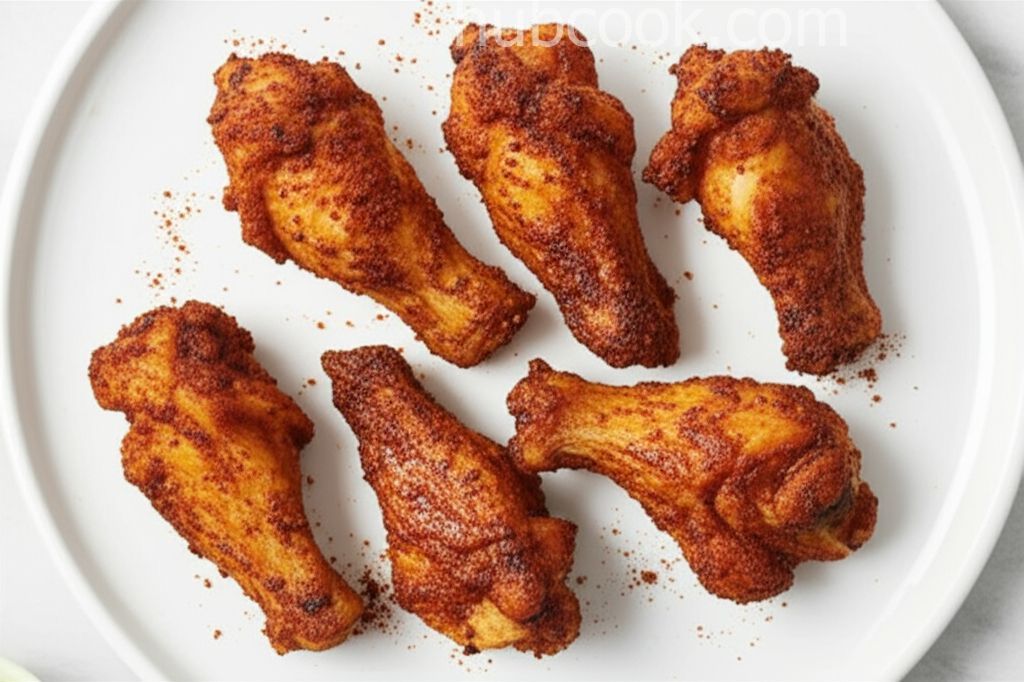 Dry Rub Air Fryer Chicken Wings