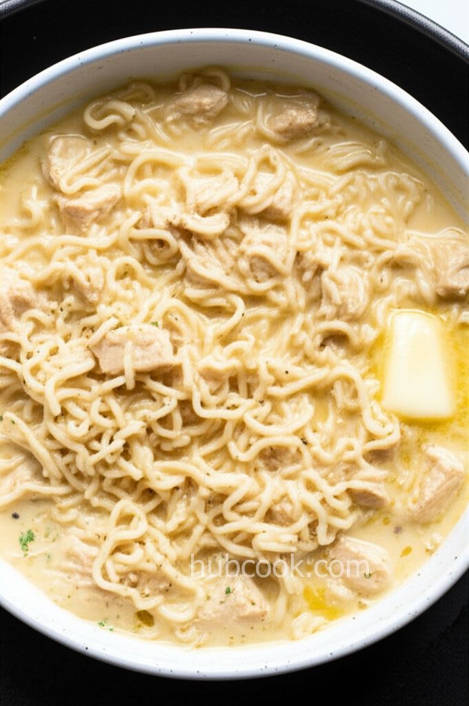 Easy Creamy Chicken Ramen