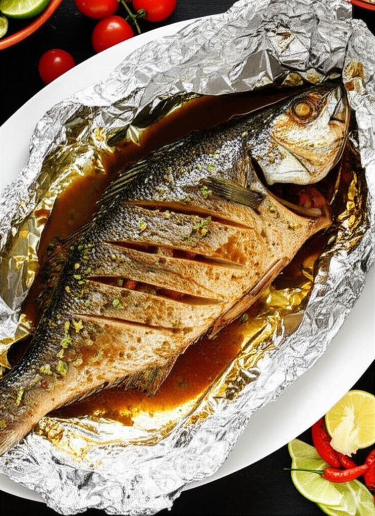 Filipino Baked Milkfish (Baked Bangus)