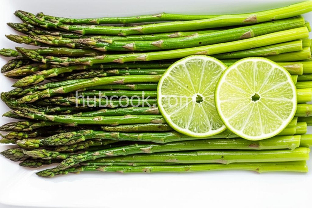 Garlic Asparagus with Lime
