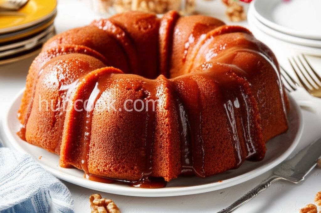 Golden Rum Cake