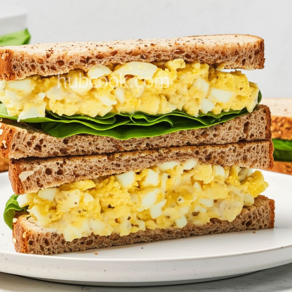 Greek Yogurt Egg Salad Sandwich