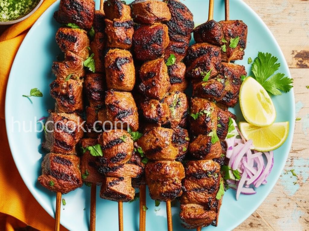 Grilled "Tandoori" Lamb