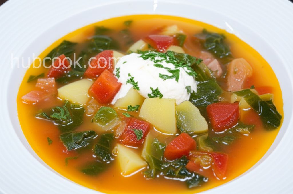 Irish Bacon and Cabbage Soup