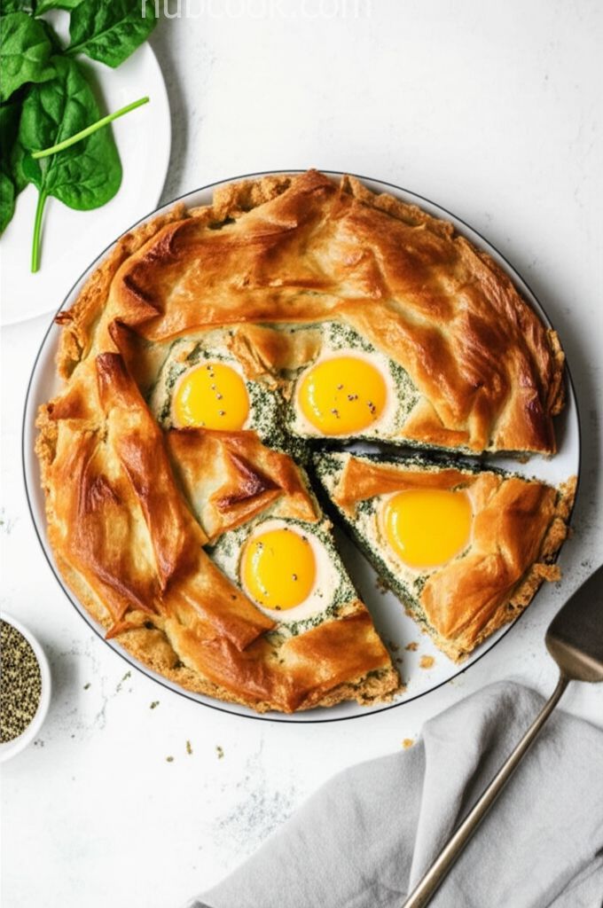 Italian Spinach and Ricotta Pie