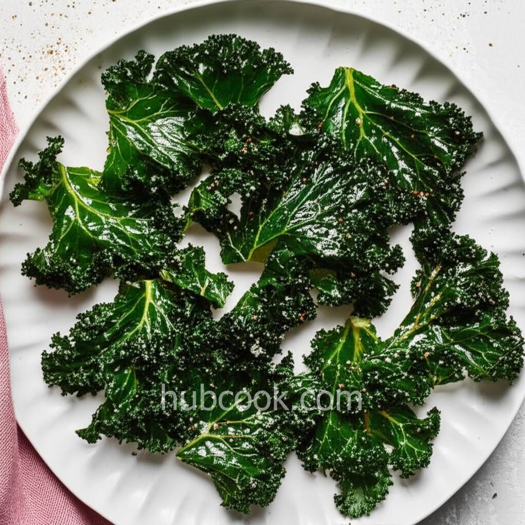 Kale Chips in the Microwave
