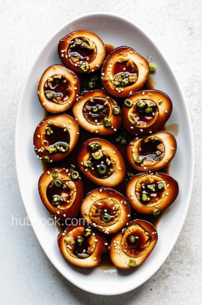 Korean Marinated Hard-Boiled Eggs