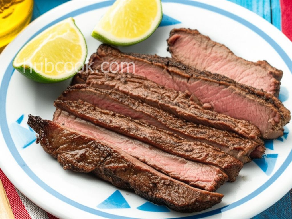Lomo de Res, Cuban-Style Rib-Eye Steaks