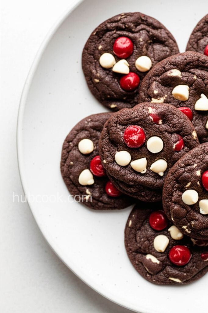 Lots of Chocolate Cherry Cookies