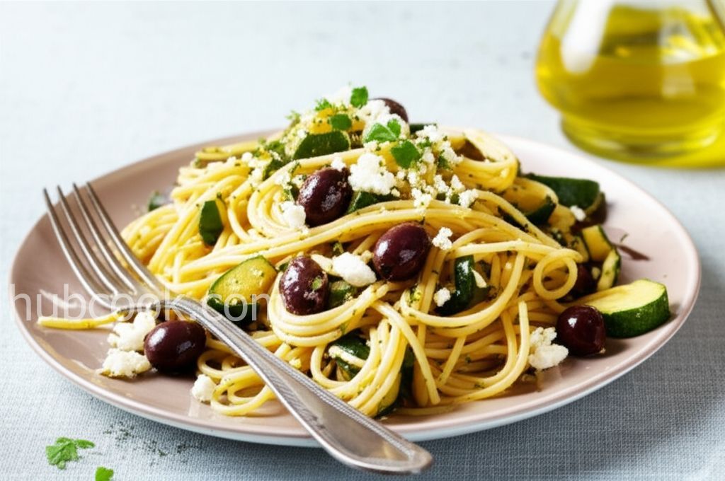Olive and Feta Pasta