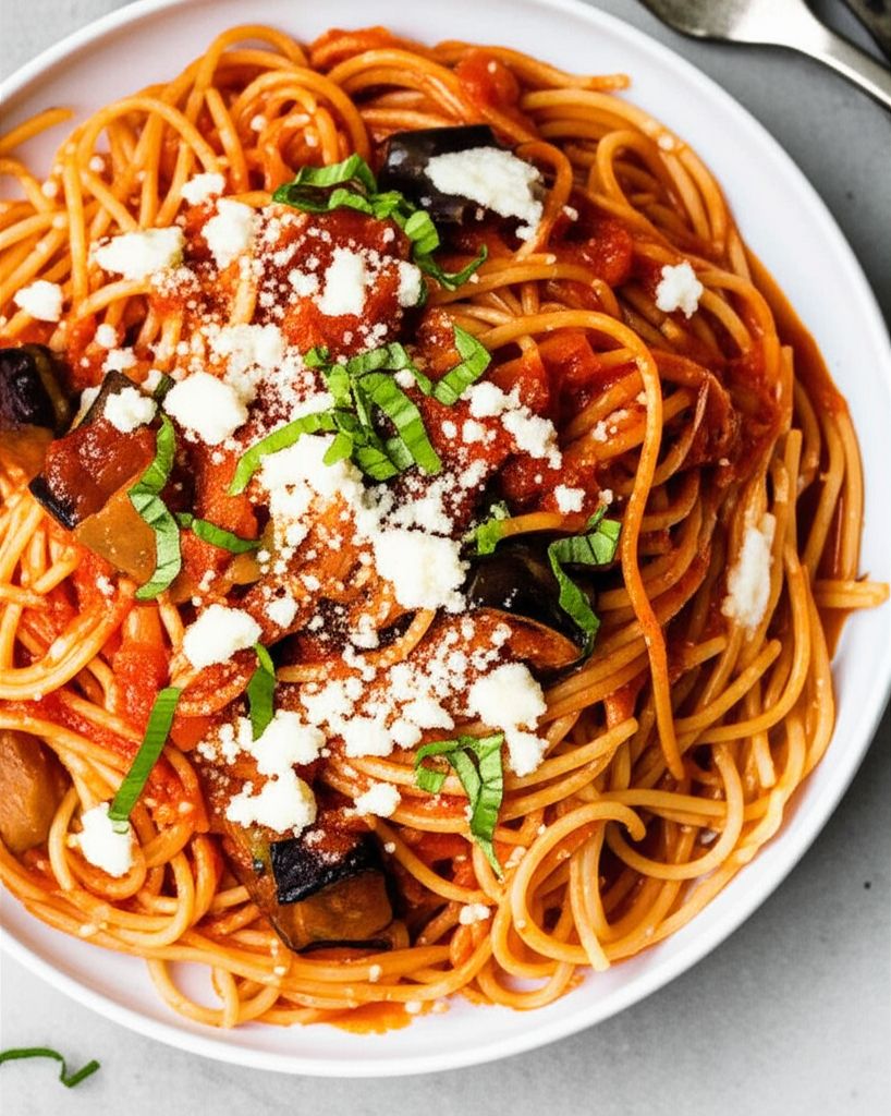 Pasta alla Norma (Eggplant Pasta)