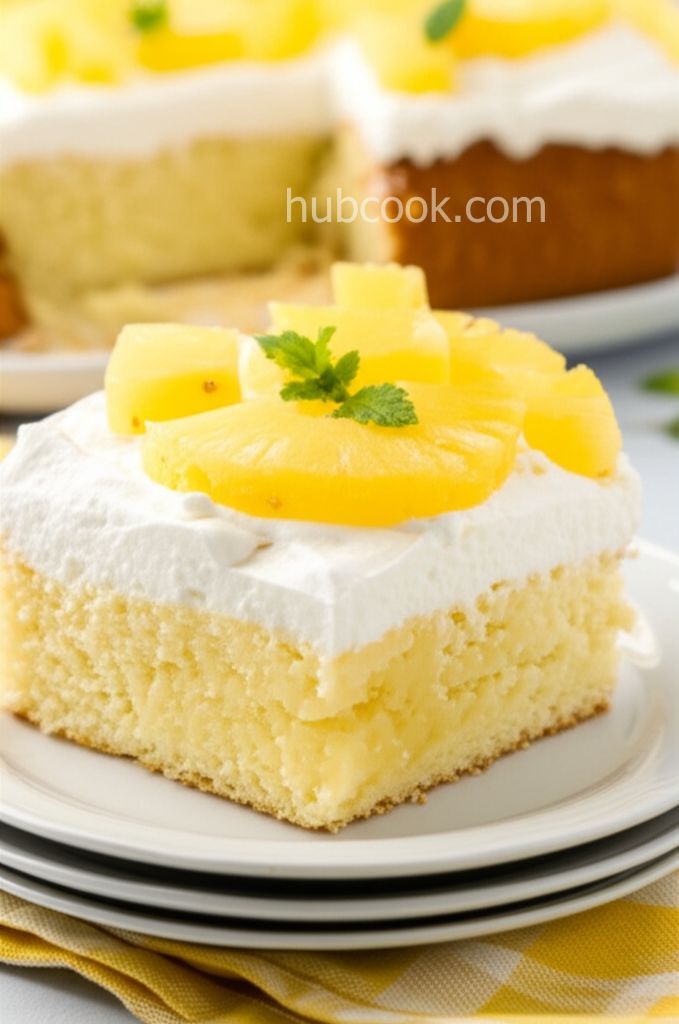 Pineapple Poke Cake