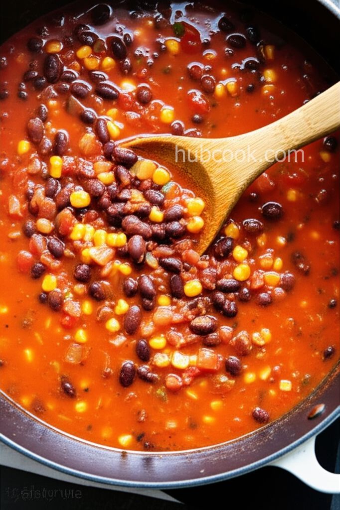 Plant-Based Black Bean Taco Soup