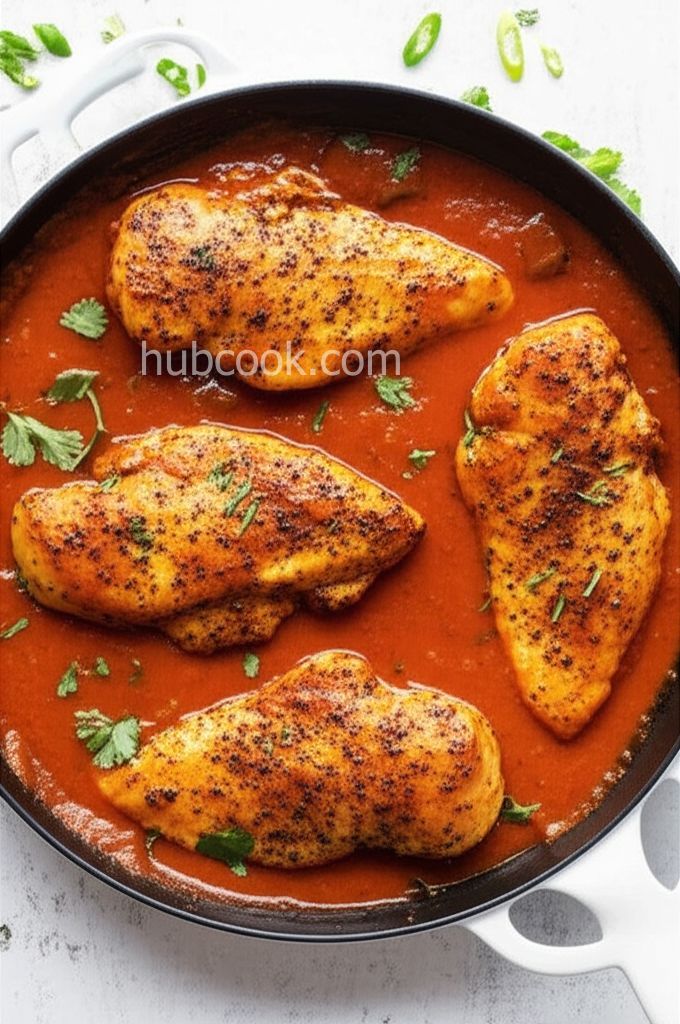 Salsa Simmered Chicken