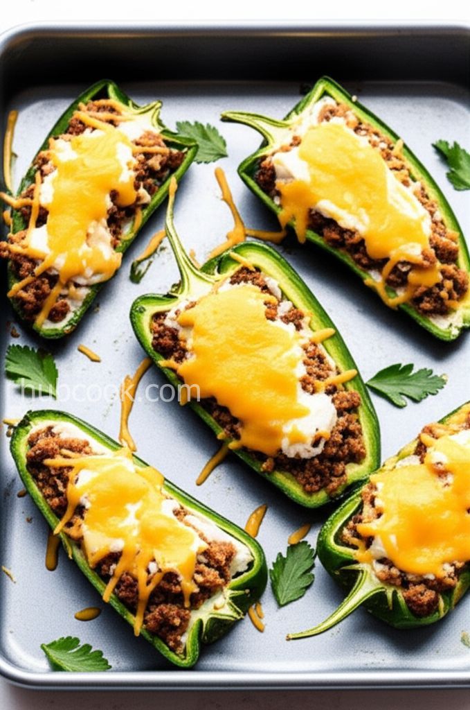 Sausage Popper-Stuffed Peppers