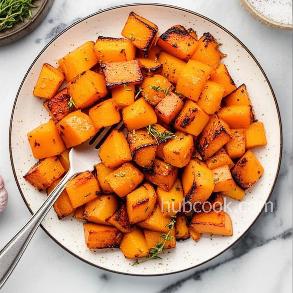 Savory Roasted Butternut Squash