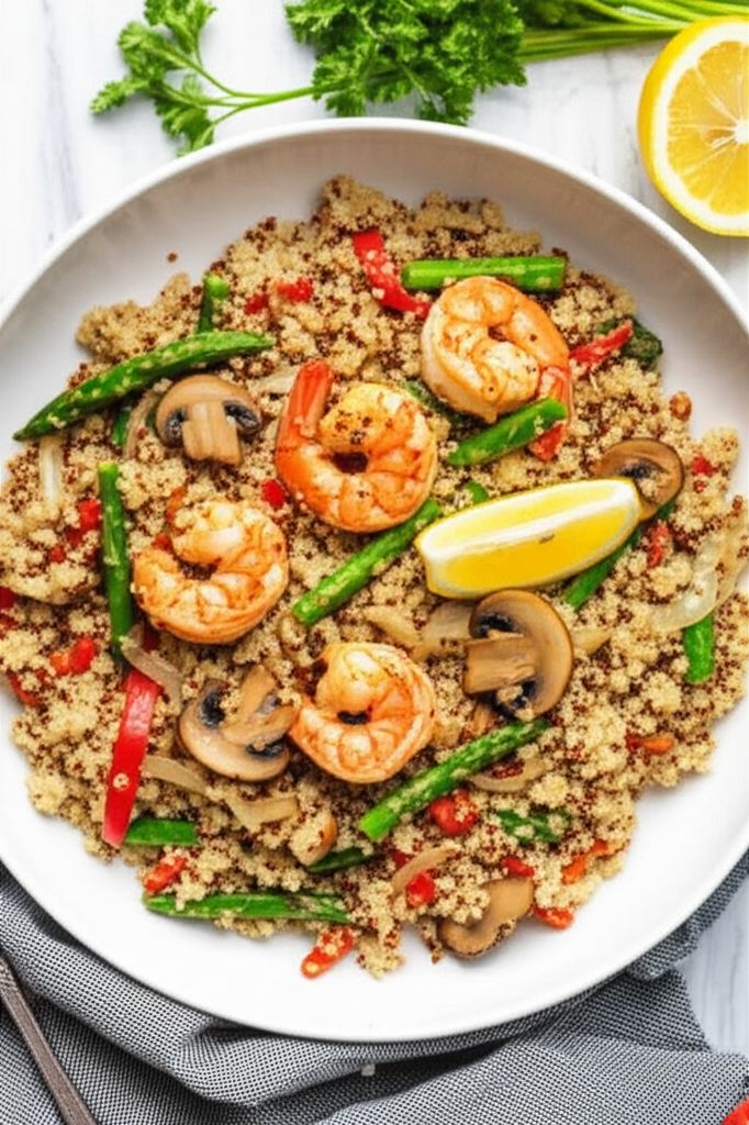 Shrimp Quinoa