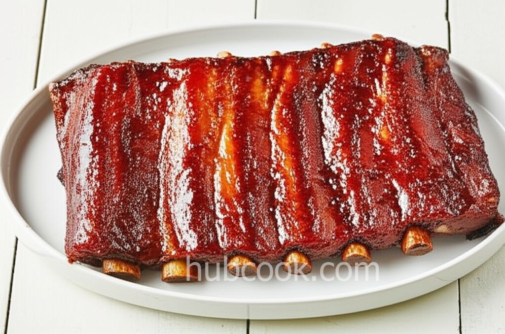 Sunday Afternoon Slow-Cooked Spare Ribs