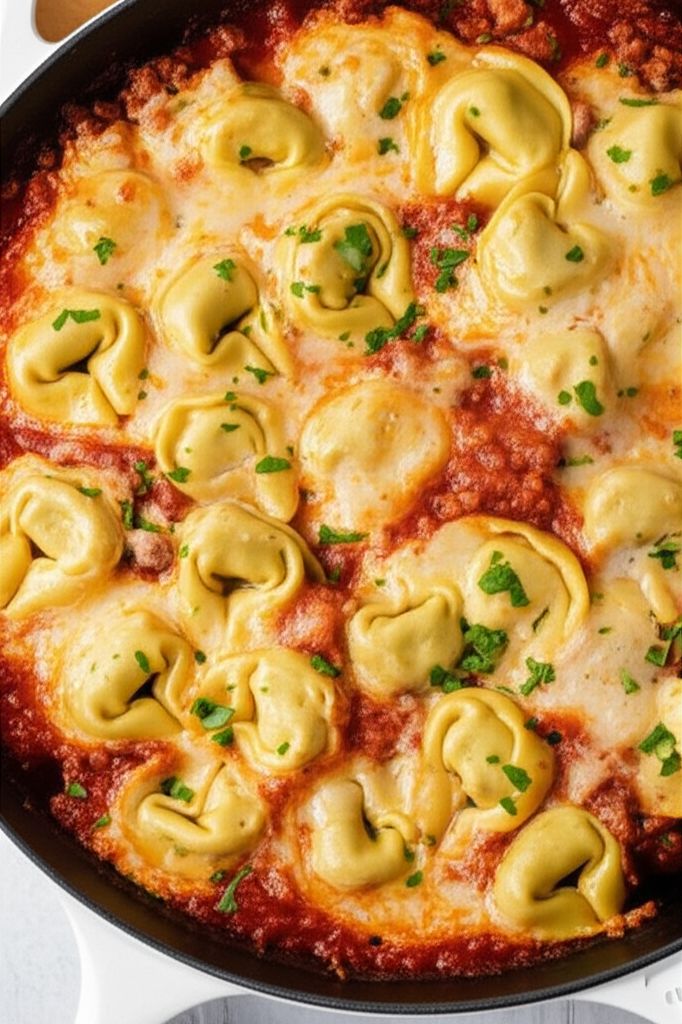 Tortellini Lasagna Skillet