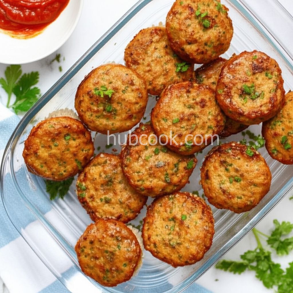 Turkey Veggie Meatloaf Cups