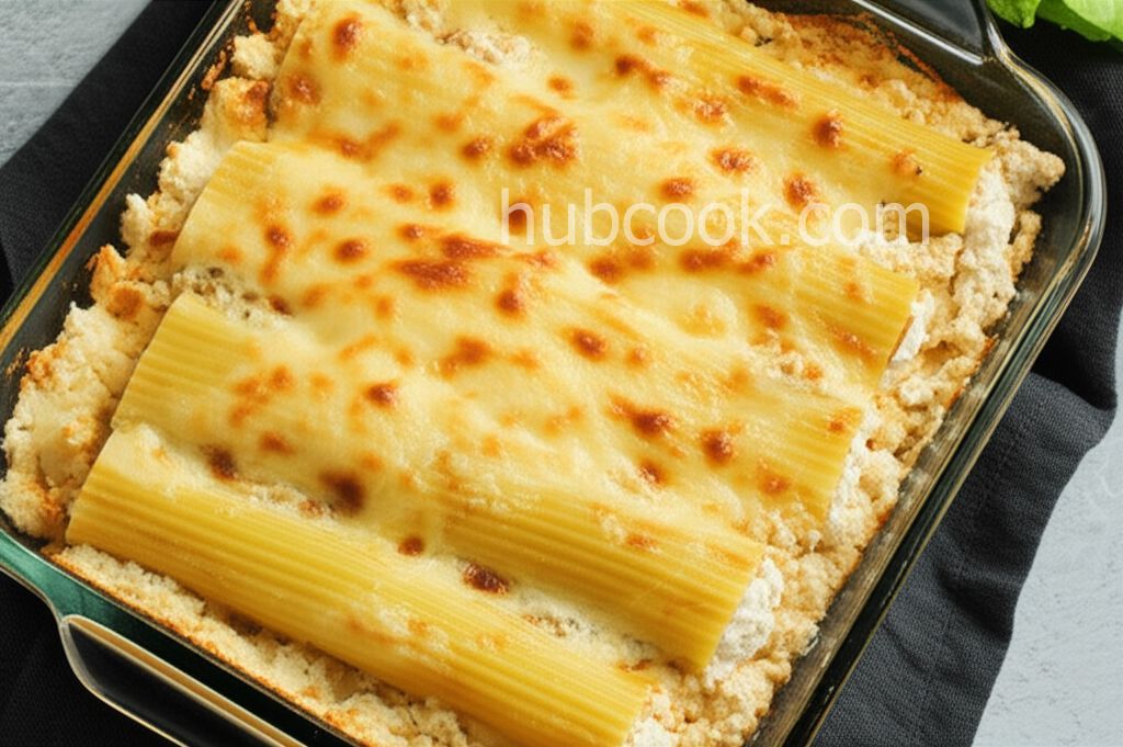 Vegetable Stuffed Cannelloni