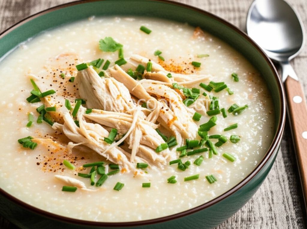 Vietnamese Chicken and Long-Grain Rice Congee