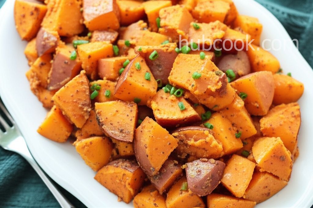 Warm Sweet Potato Salad